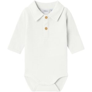 Name It Bright White Rob Polo Body - Str. 50