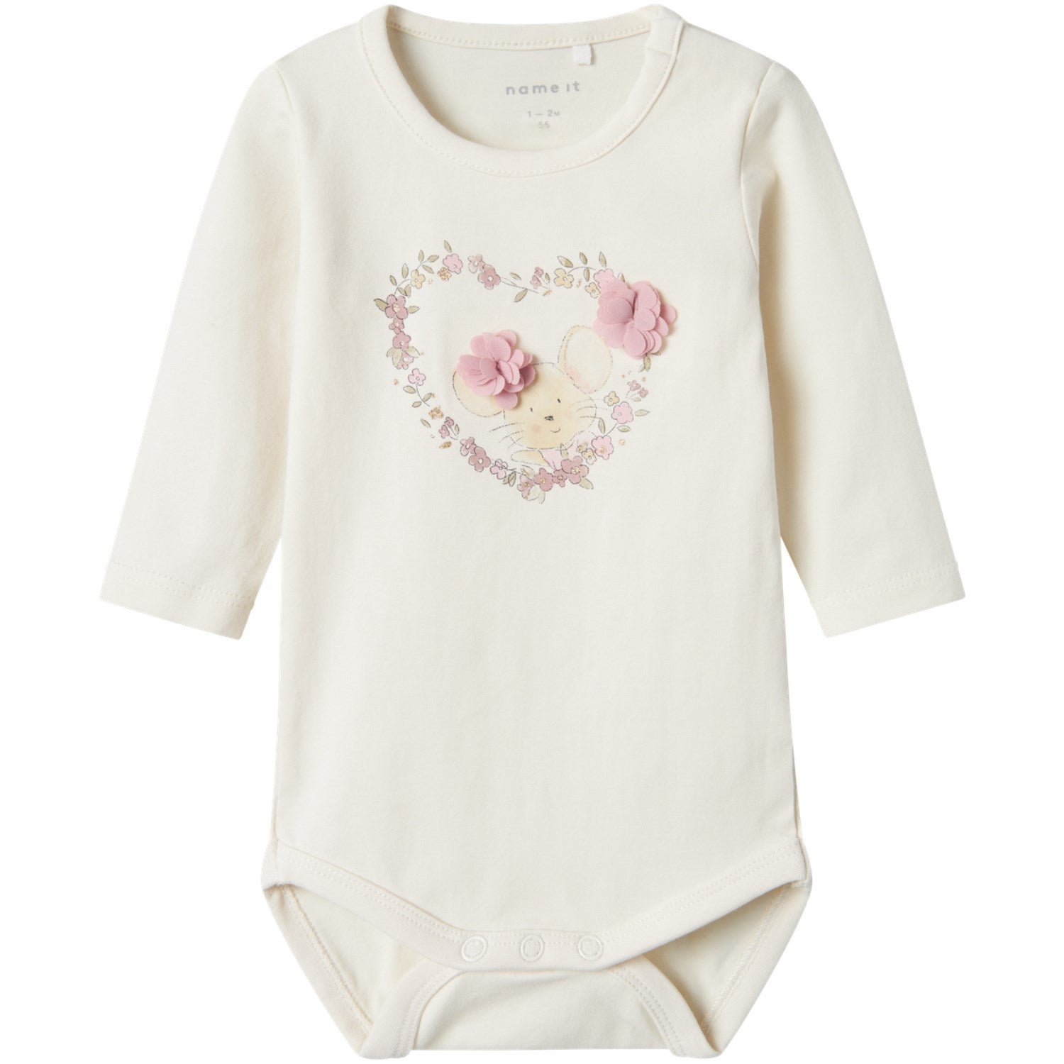 Name It Cloud Dancer Tulina Body - Str. 50 Name It Cloud Dancer Tulina Body - Str. 50