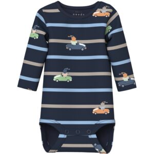Name It Navy Blazer Animals In Cars Vroels Body - Str. 62