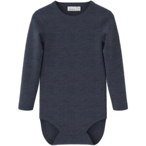 Name It Ombre Blue Wang Uld Needle Body Solid Noos - Str. 98