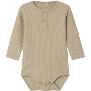 Name It Plaza Taupe Ozzie Slim Body - Str. 68