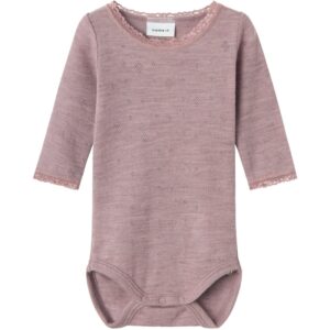 Name It Purple Dove Wang Uld Needle Body Solid Noos - Str. 62