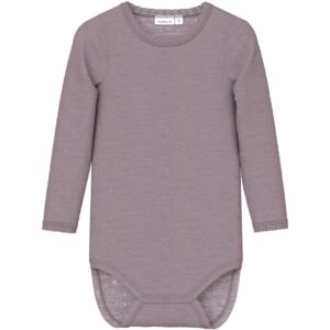 Name It Purple Dove Wang Uld Needle Body Solid Noos - Str. 86