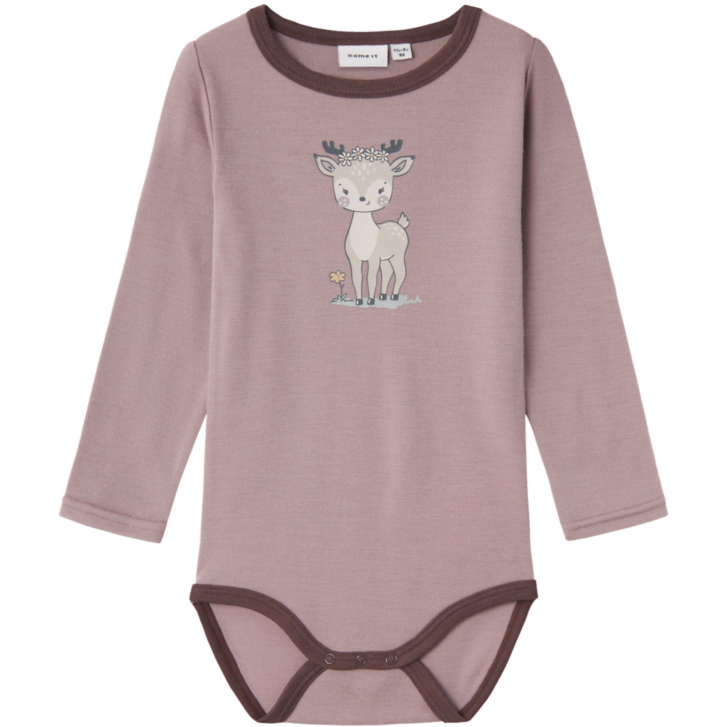 Name It Purple Dove Willit Uld Body - Str. 98 Name It Purple Dove Willit Uld Body - Str. 98