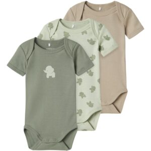 Name It Sea Foam Body 3-pak Sea Foam Elephant Noos - Str. 62