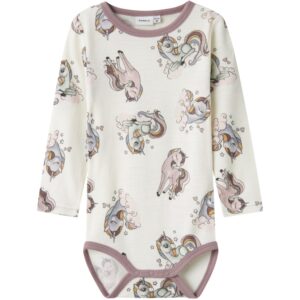 Name It Snow White AOP Willitus Uld Body - Str. 98