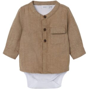 Name it Kangaroo Nupan Skjorte Body - Str. 50