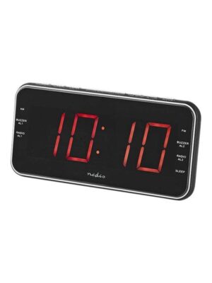 Nedis CLAR004BK - clock radio - AM/FM