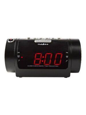 Nedis CLAR005BK - clock radio - AM/FM