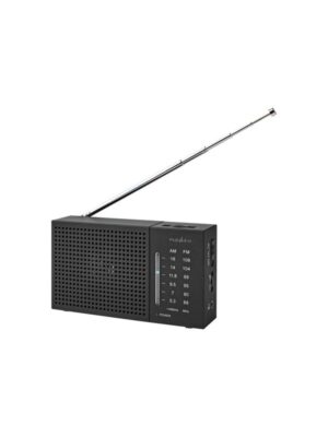 Nedis RDFM1200BK - portable radio - AM/FM - Mono