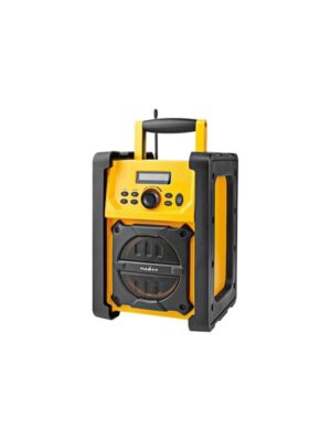 Nedis RDFM3100YW - jobsite radio - Bluetooth - FM - Mono
