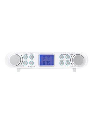 Nedis RDFM4000WT - clock radio - FM - Stereo