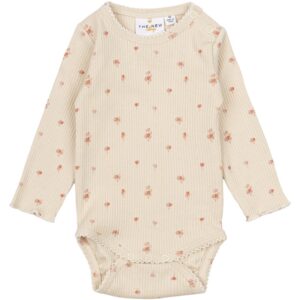 Noella LS Rib Body - WHITE SWAN - 74