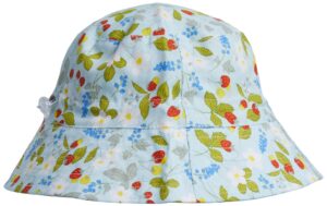 Nordbjørn Fjällbacka Solhat med UV-beskyttelse, Strawberry Light Blue, 50-52