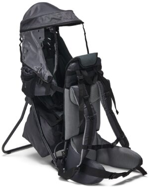 North 13.5 Adventure Bærestol m. Fodstøtte, Grå