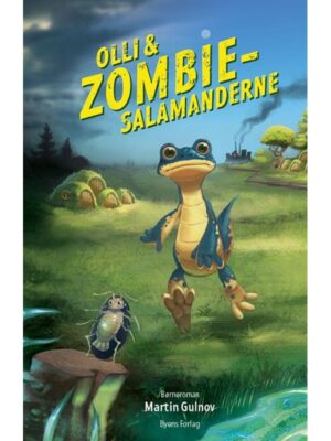Olli og zombiesalamanderne - Børnebog - hardback