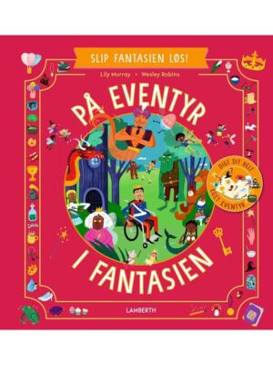 På eventyr i fantasien - Børnebog - hardcover