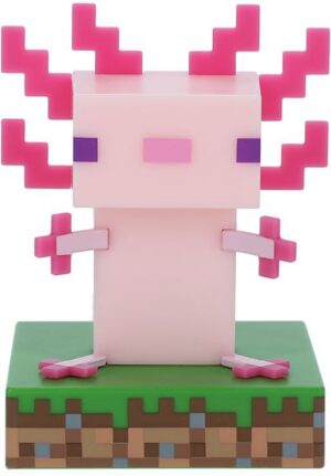 Paladone Icon Lampe Minecraft Axolotl, Børnelampe