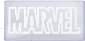 Paladone Marvel Neon LED-lampe, Rød, Børnelampe