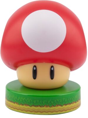 Paladone Super Mario Mushroom 3D Lampe, Børnelampe