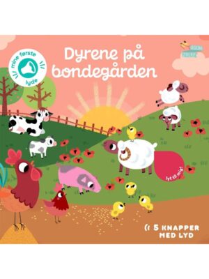 Pegebog med lyd - Dyrene på bondegården - Børnebog - Board books