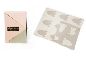 Pellianni Strikket Tæppe, Beige