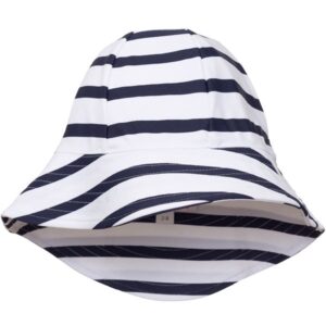 Petit Crabe White/Blue Frey Solhat - Str. 0-2 år