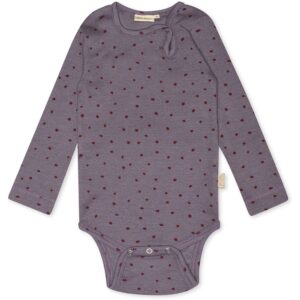 Petit Piao Dusty Violet Dot Body Modal Dot - Str. 68