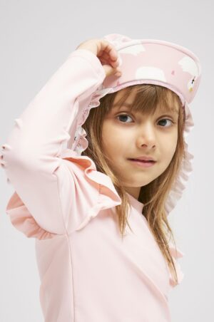 Petite Chérie Atelier Lou UV-Hat, Swan, 52