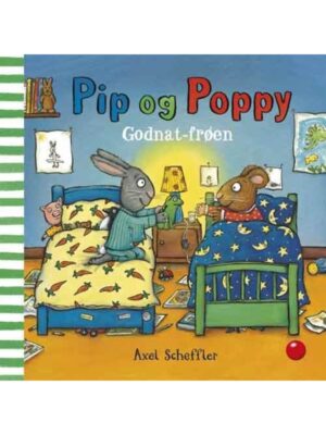Pip og Poppy: Godnat-frøen - Børnebog - hardcover