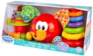 PlayGro Clever Me Stack Sort And Nest Stablelegetøj