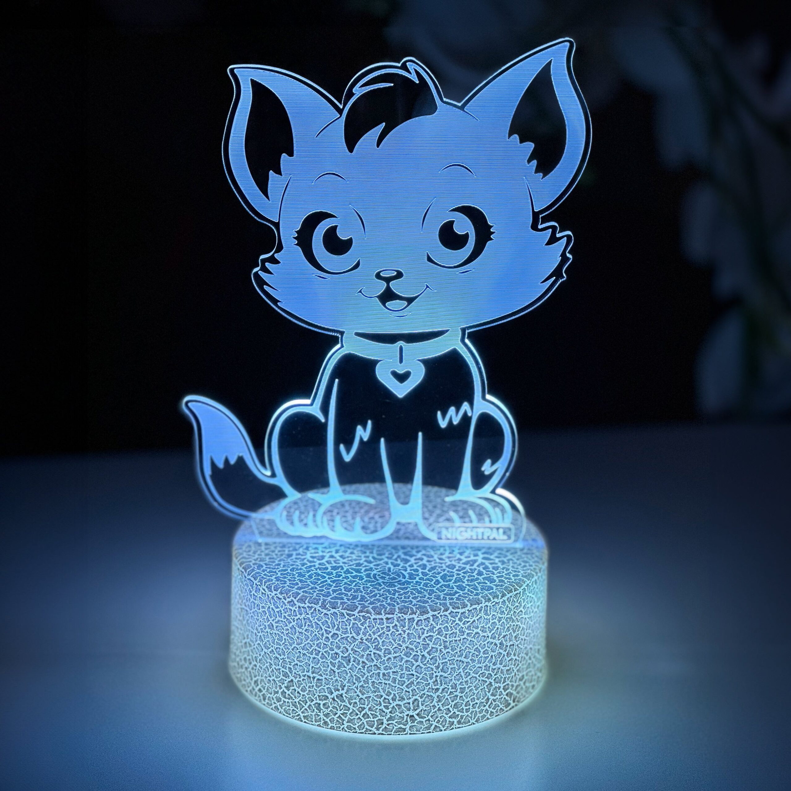 Powerpal Natlampe Kat, Børnelampe Powerpal Natlampe Kat, Børnelampe