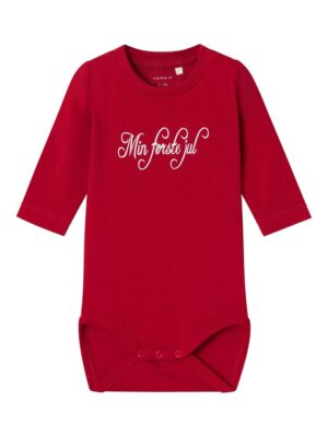 Rajul langærmet body - JESTER RED - 50