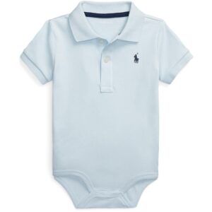 Ralph Lauren Baby Beryl Blue Polo Body - Str. 9 mdr