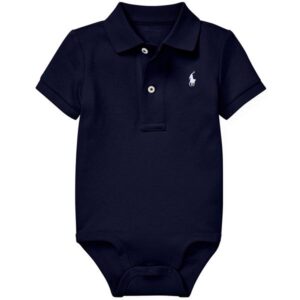 Ralph Lauren Baby Boy Short Sleeved Body Navy - Str. 3 mdr