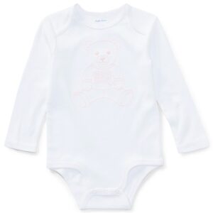 Ralph Lauren Baby Girl Body White - Str. 12 mdr