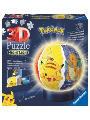 Ravensburger Nightlight Pokèmon 72p 3D Puslespil