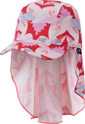 Reima Mustekala UV-Hat, Misty Red, 56-58