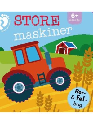 Rør og føl - Store maskiner - Børnebog - Board books