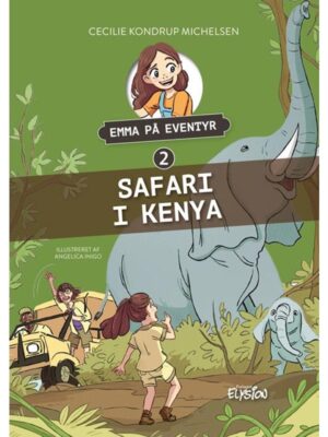 Safari i Kenya - Børnebog - hardback
