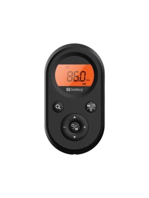 Sandberg Rechargable Pocket Radio - AM/FM - Sort