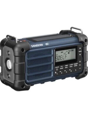 Sangean MMR-99 DAB+ Ocean Blue DAB+/FM-RDS/Bt Handcrank Ra - AM/FM - Sort