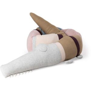 Sebra Birchbark Rose Mix Strikket Sleepy Croc