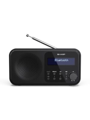 Sharp Tokyo DR-P420 Portable Digital Radio USB or Battery Powered - DAB/DAB+/FM - Mono - Sort