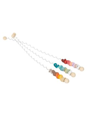 Small Foot - Wooden Spiral Track with Colored Discs