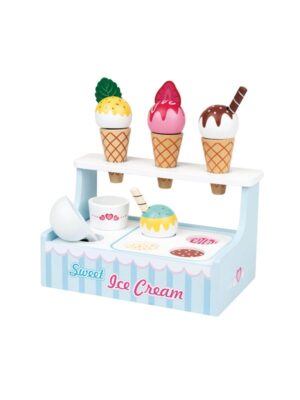 Small Wood Mini Ice Cream Shop