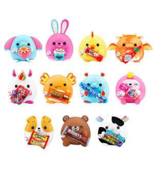Snackles Bamse - 1 stk. - Assorteret - Plush Small - 14 cm - Min