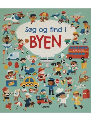 Søg og find i Byen - Børnebog - Board books