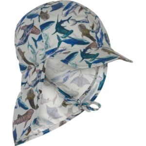 Sommerhat, lang skygge - AOP - METAL - 47 CM