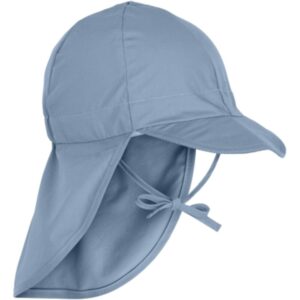 Sommerhat m/lang skygge - Solid - FADEDDENIM - 4-6 ÅR